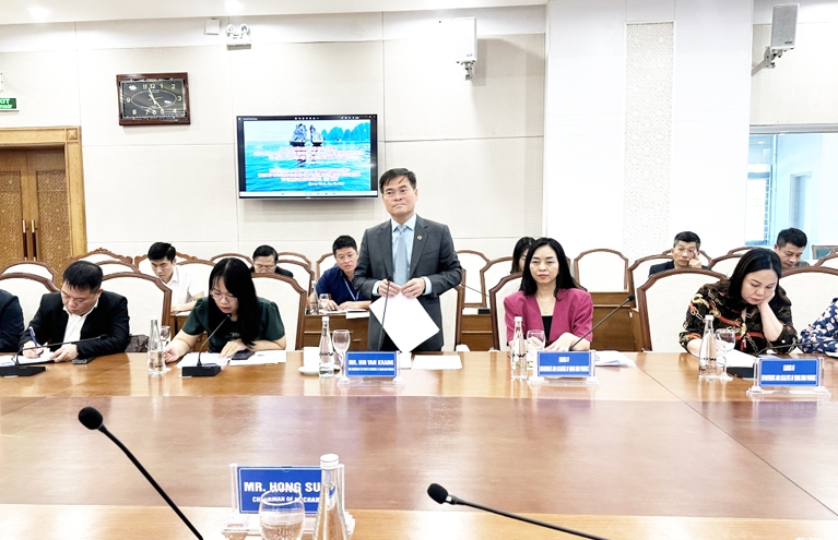 Lãnh đạo tỉnh Quảng Ninh làm việc với Đoàn các doanh nghiệp Hàn Quốc ...